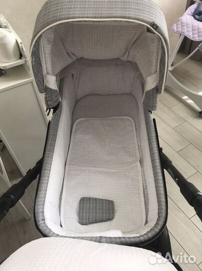 Коляска 2 в 1 adamex reggio