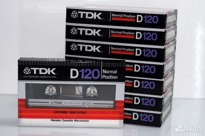 Аудиокассета TDK D 120 japan market (2873)