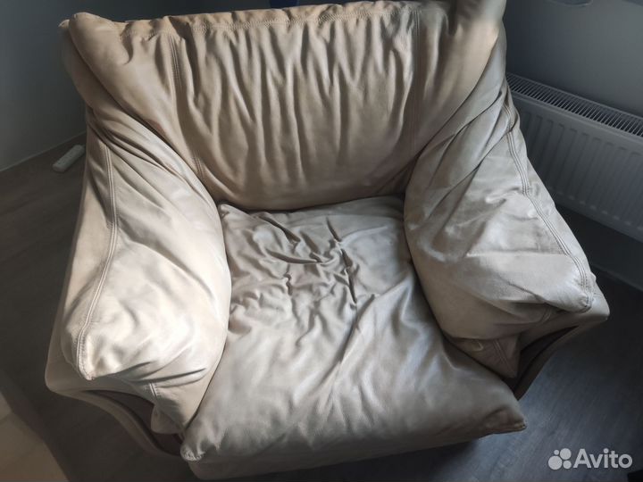 Кресло из натуральной кожи Итальянской фирмы Nieri