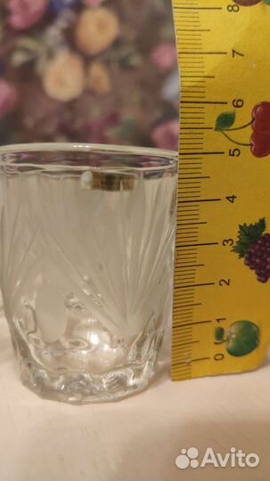 Рюмки стопки хрустальные 12 шт