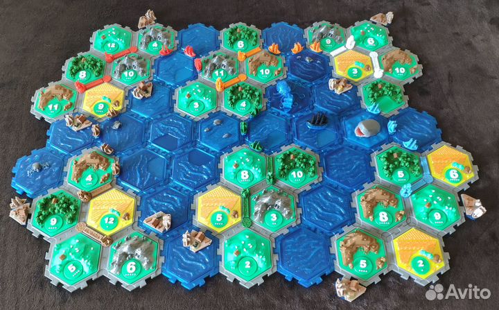 Гексы для настольной игры Колонизаторы/Catan