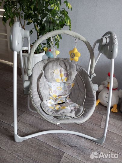 Детская электронная качелька