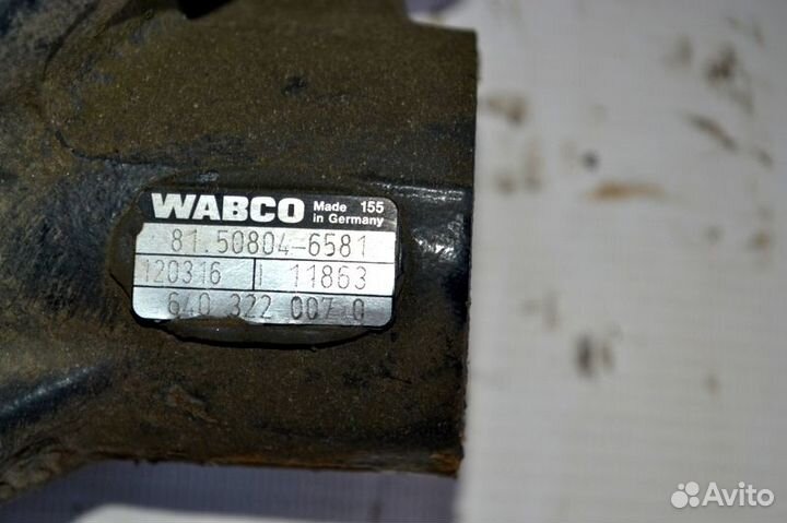 Суппорт ведущего моста, левый MAN TGS 19.400 (01.07)