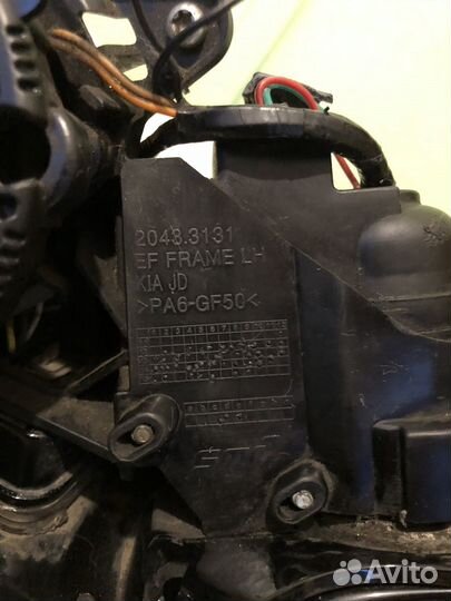 Зеркало заднего вида kia ceed