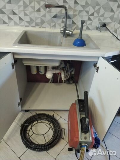 Аппаратная прочистка канализации и засоров 24/7