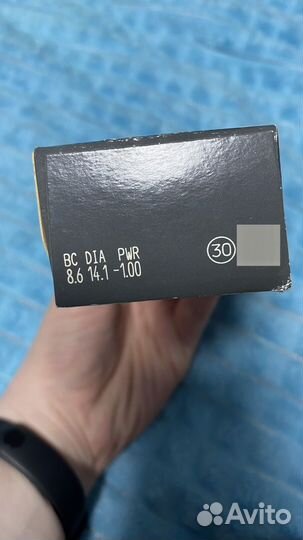 Линзы контактные -1