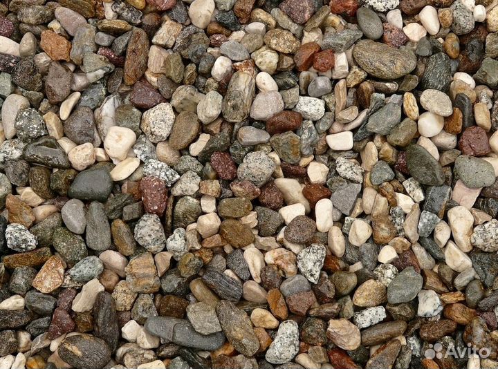 Гравийный щебень доставка