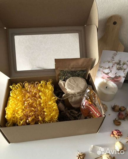 Подарочный набор (бокс) из меда