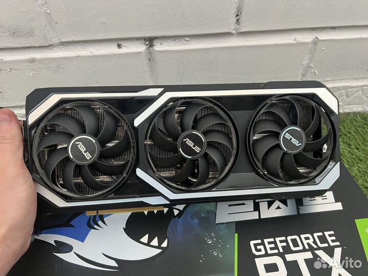 Игровая видеокарта asus RTX 3060Ti