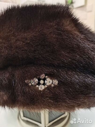 Берет норковый