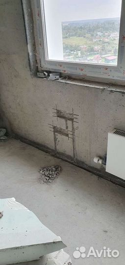 Штробление стен под электрику