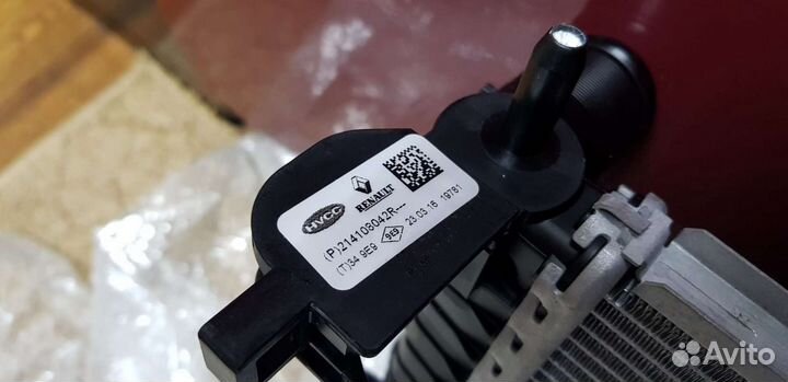 Радиатор охлаждения для рено каптюр (дастер 2)