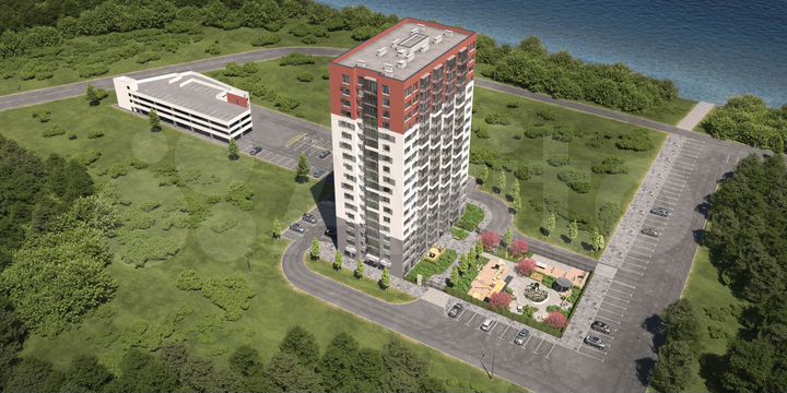 2-к. квартира, 60,9 м², 5/18 эт.