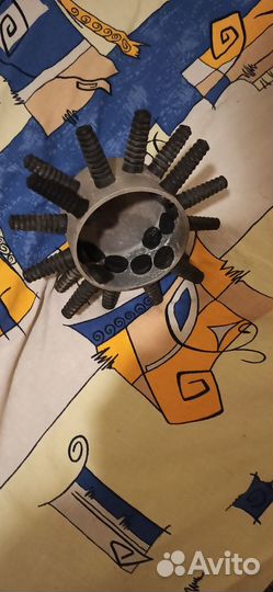 Насадка на дрель/шуруповерт для ощипывания птицы