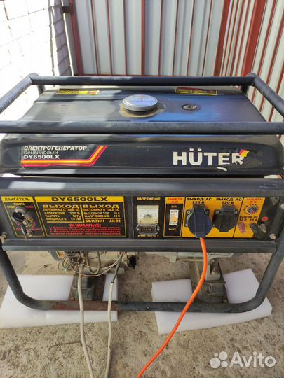 Генератор бензиновый huter DY6500LX