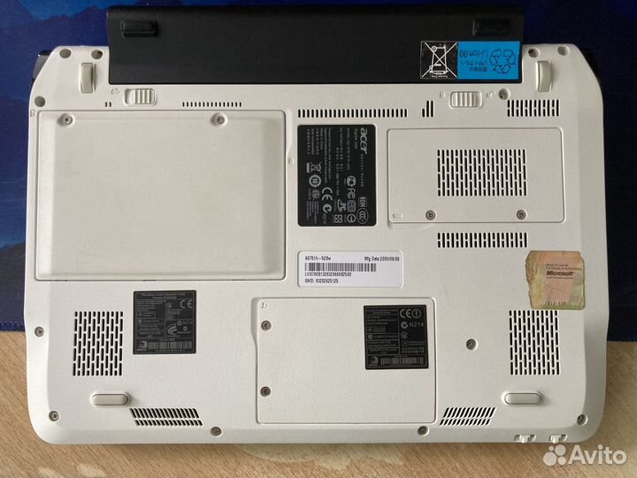 Нетбук acer aspire one