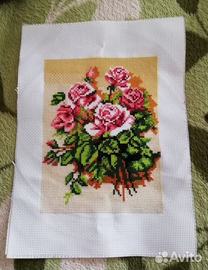 Картина вышитая 