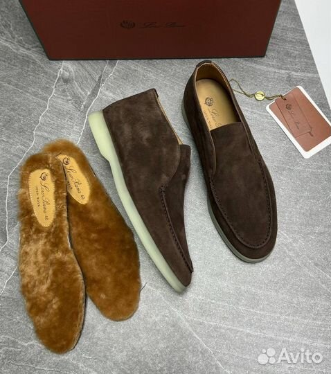 Ботинки замшевые мужские