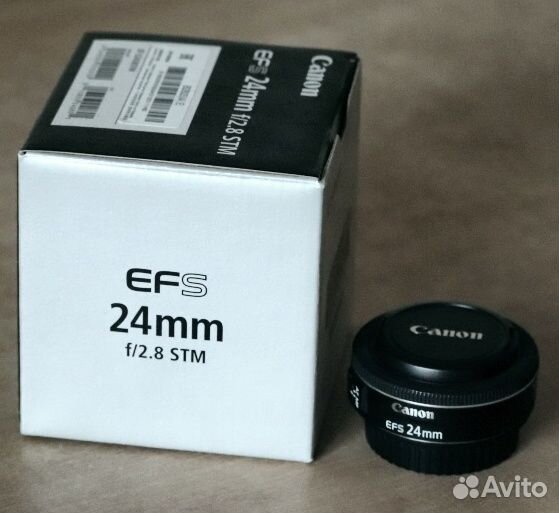 Canon EF-S 24mm/2.8 STM новый