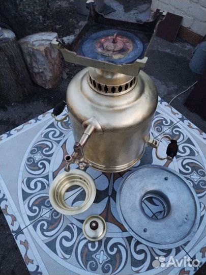 Самовар на дровах. баташев