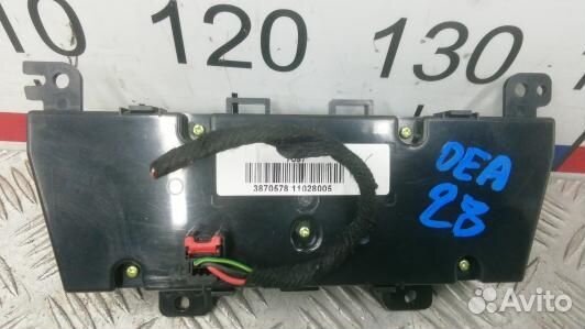 Блок управления печки и климат-контроля chevrolet