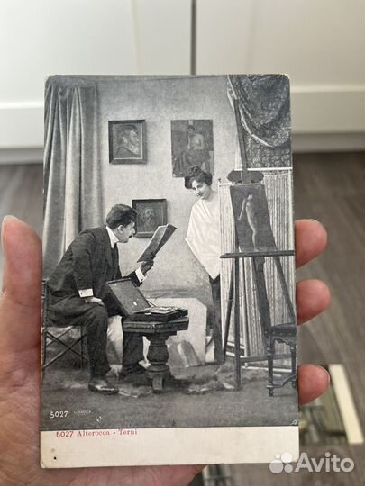 Антикварные открытки Alterocca Terni 5шт