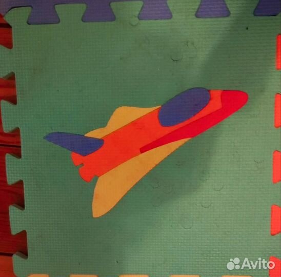 Детский игровой коврик. Пенопласт