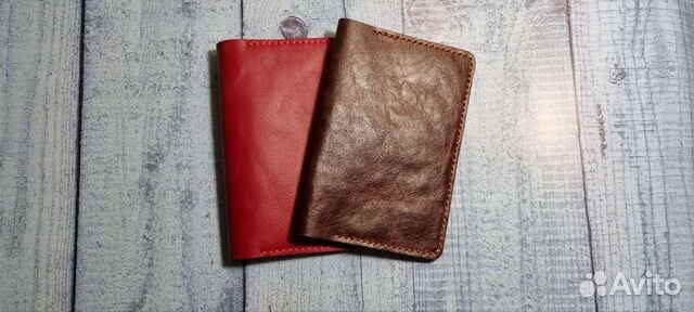 Обложка на паспорт из натуральной кожи