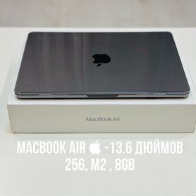 MacBook Air M2-13.6 256gb. Space Gray