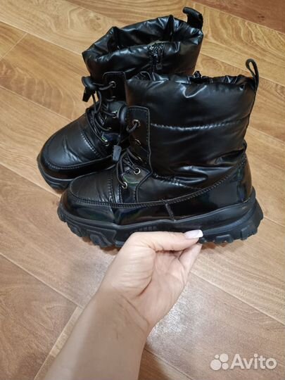 Сапоги зимние для девочки размер 31
