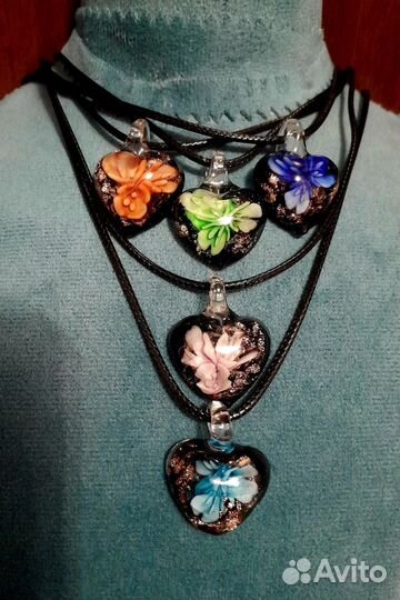 Подвеска Муранское стекло