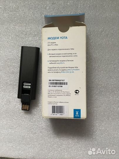LTE модем yota