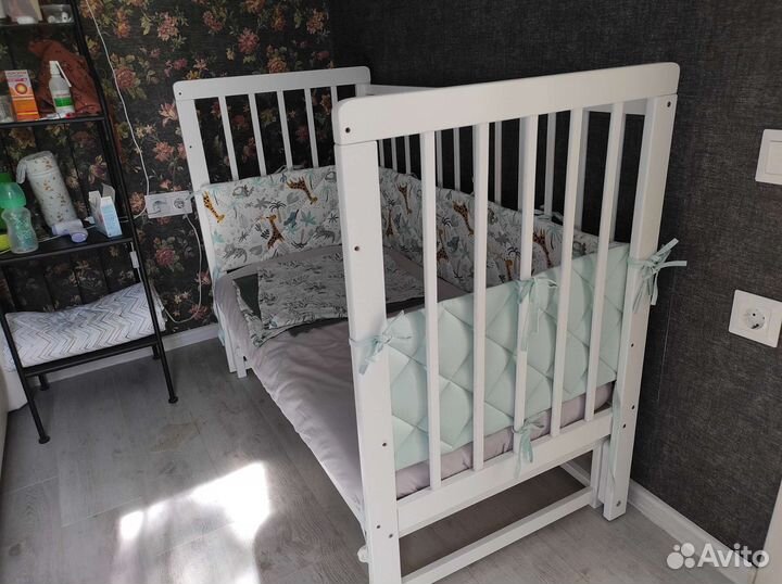 Бортики в кроватку