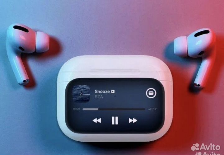 Беспроводные наушники Airpods Pro 2 с экраном