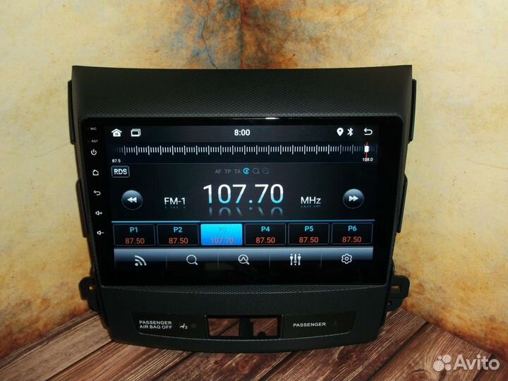 Магнитола Citroen C-Crosser Android GPS
