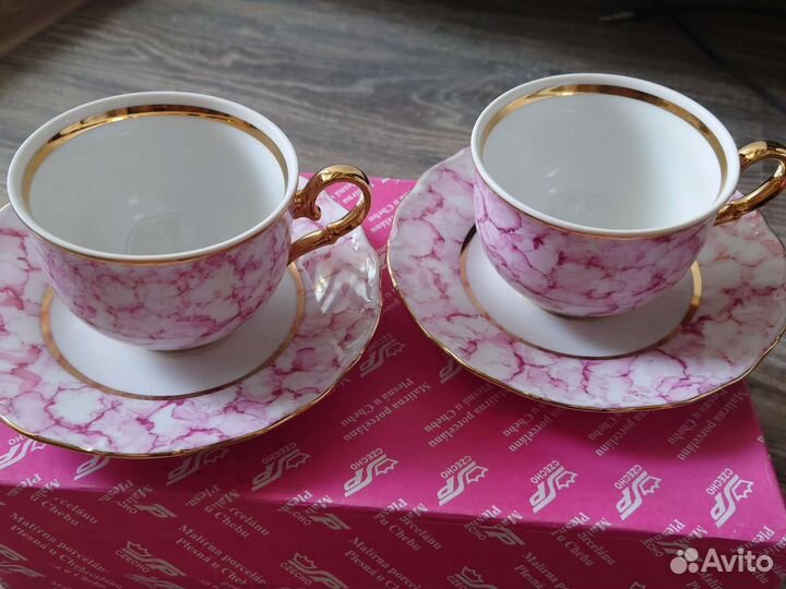 Чайная/Кофейная пара разные