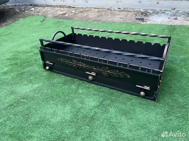 Мв014/5 Мангальная вставка 5мм ковка с колосником