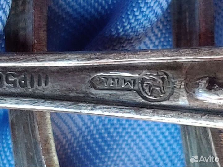 Ложки, стопки, подставки Мельхиор, сеоебрение