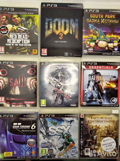 Лицензионные игры для PS3. Цены в прайсе