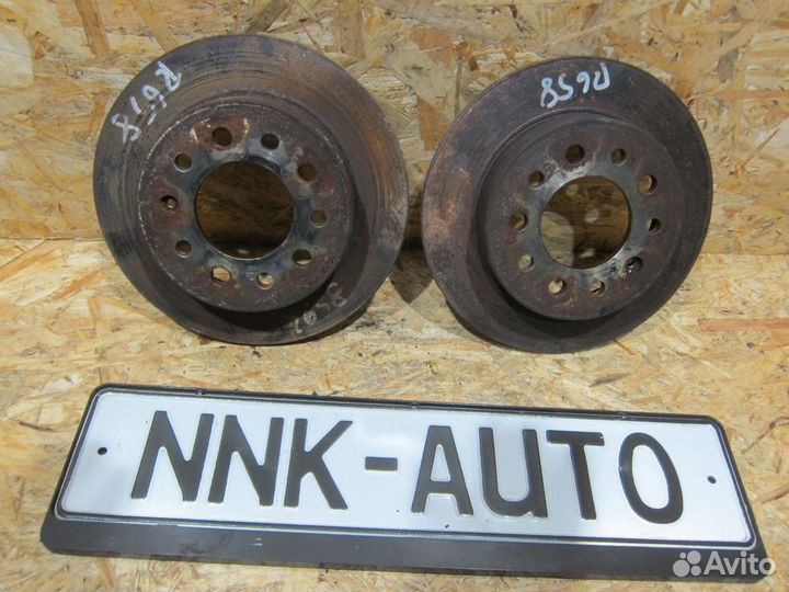 Диски тормозные задние Hyundai Coupe Tiburon GK