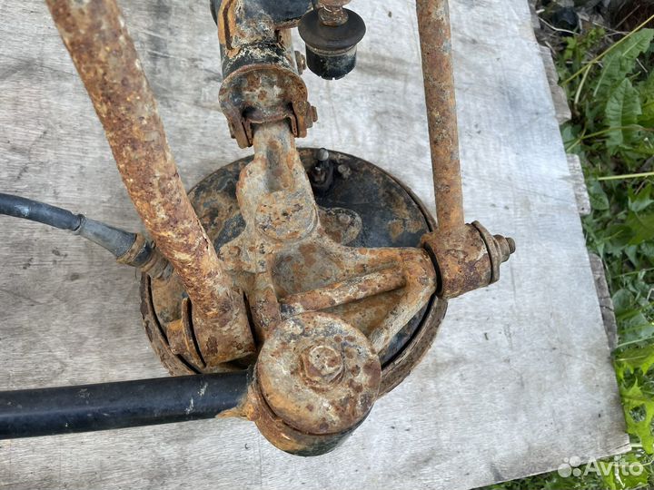 Задний поворотный кулак kia spectra спектра shuma