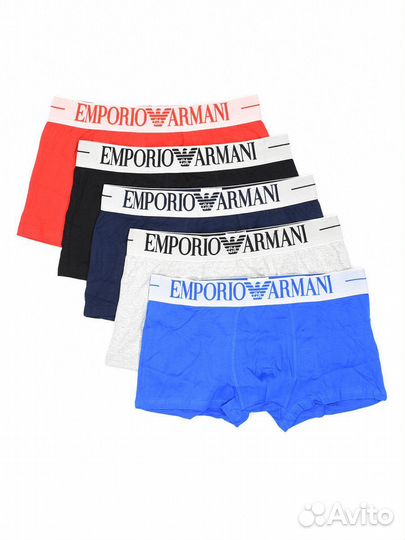 Трусы мужские emporio armani набор 5 шт новые
