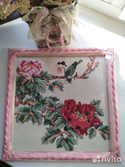 Картина вышитая крестом