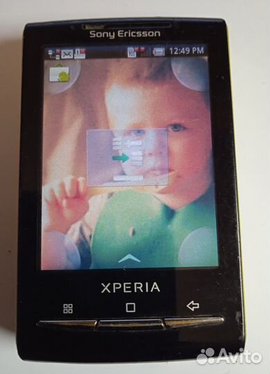 Sony Ericsson E10i/X10 mini хороше состо бу желтый