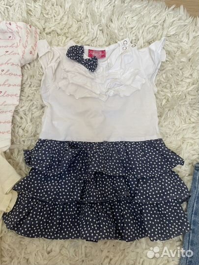 Вещи пакетом на девочку 80,92,годик