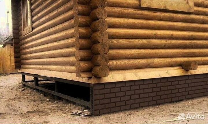 Цокольные Фасадные Панели Сайдинг Кирпич Камень