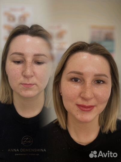 Перманент, татуаж, пудровые брови