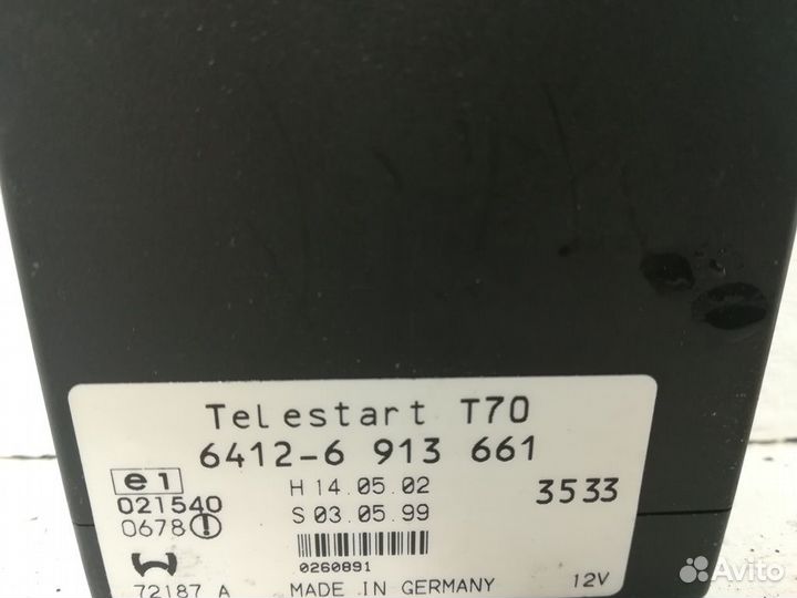 Блок управления автономным отопителем E39 X5 E53 B