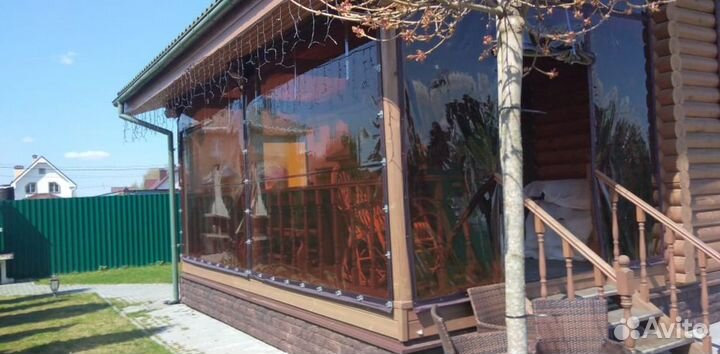 Мягкие окна для веранды