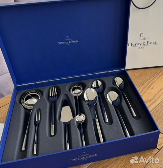 Набор столовых приборов на 12 персон ella